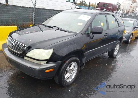 2001 Lexus Rx 300 z USA, uszkodzony, nr VIN JTJHF10U010168794